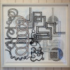 Soundscape III, framed.